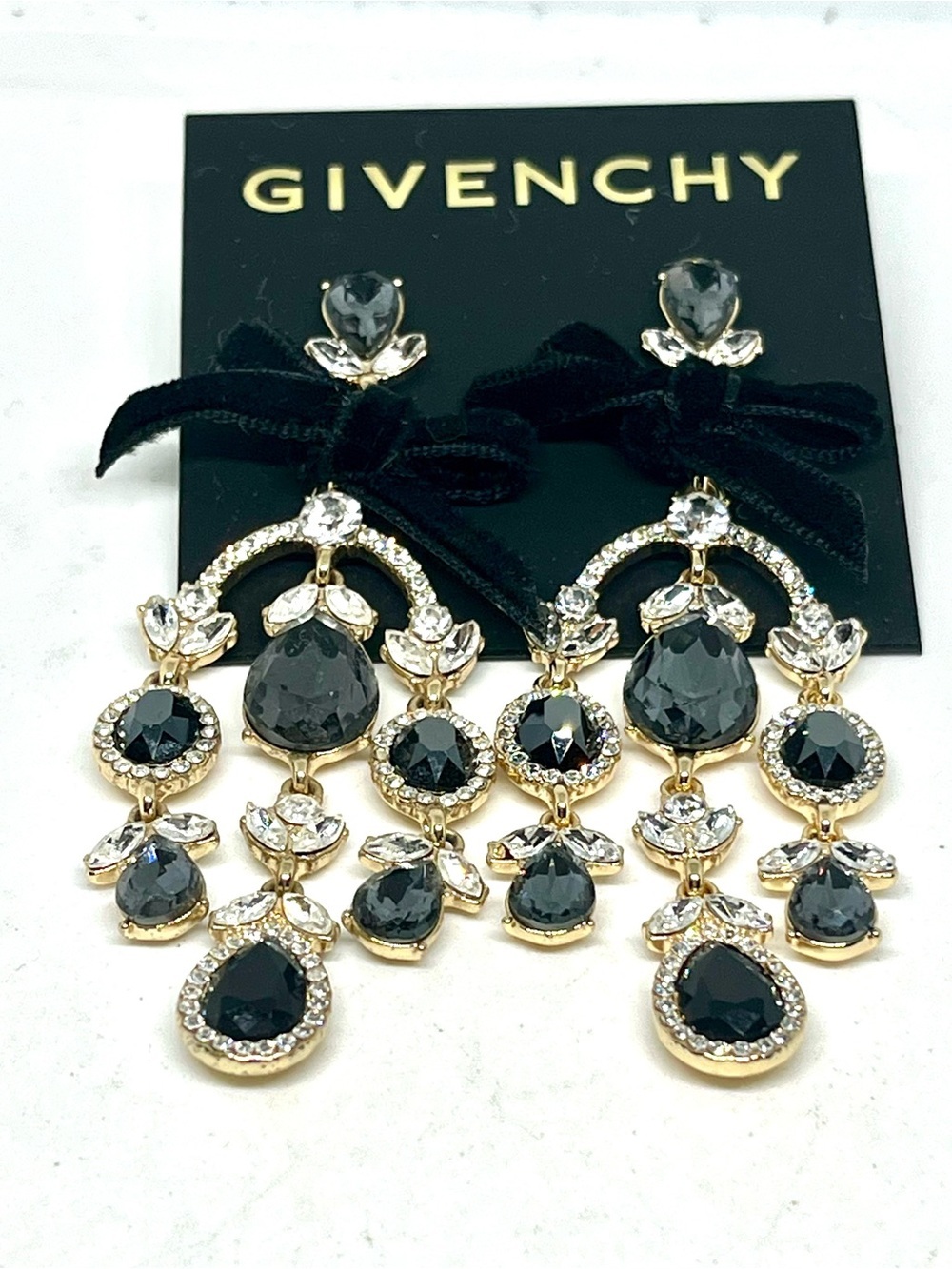 Givenchy Gold-Tone Chandelier Earrings NWT